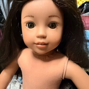 American Girl Doll Nanea- with Long Dark Brown Hair